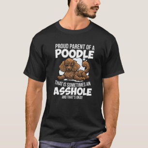 Poodle Dog Breed Portrait Pet T-Shirt