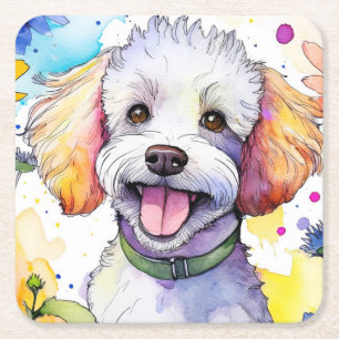Poodle Dog Coaster