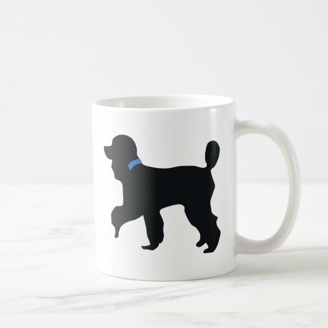 poodle dog coffee mug (Right)