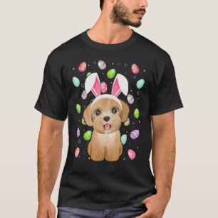 Poodle Dog Easter Egg Funny Poodle Easter Sunday T-Shirt