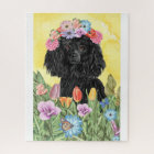 poodle Dog Flowers