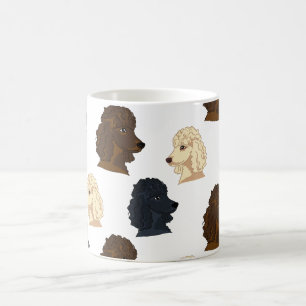 Poodle Dog Lover Pet Dogs Paws Coffee Mug