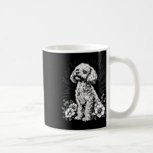 Poodle Dog Lover Retro Style Tattoo _1 Coffee Mug