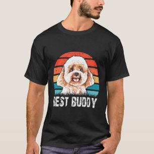 Poodle Dog Lover Retro Vintage Funny Birthday Tee