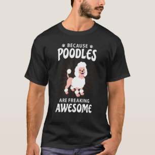 Poodle Dog Mistress Dog Owner Herchen T-Shirt