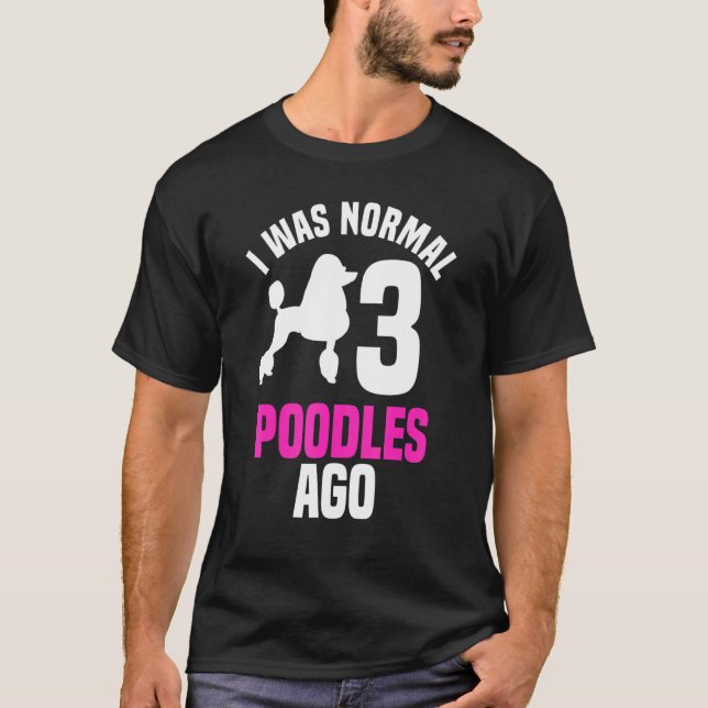 Poodle Dog Owner Breeders Pet Water Retriever T-Shirt (Front)