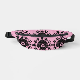 Poodle Dog Owner Bum Bags