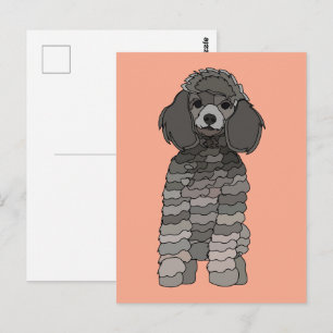 Poodle Dog Pet Postcard