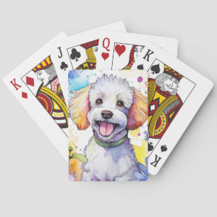 Poodle Dog Playing Cards