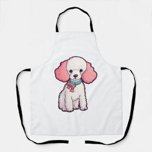 Poodle Dog Super Cute Apron