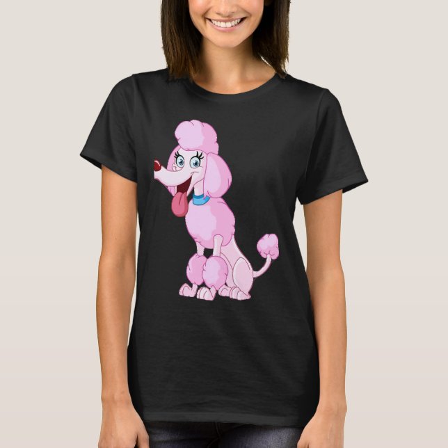 Poodle Dog      T-Shirt (Front)