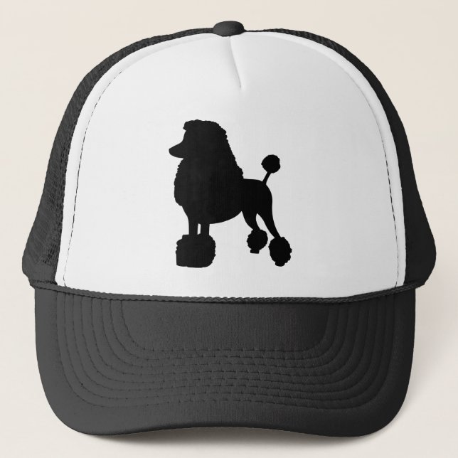Poodle Dog Trucker Hat (Front)