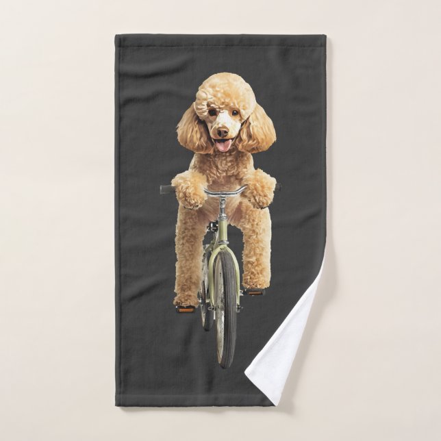 Poodle  hand towel (Hand Towel)