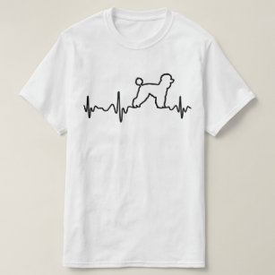 Poodle Home Heartbeat T-Shirt