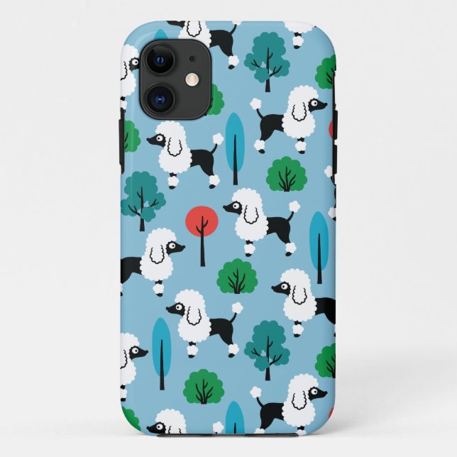 Poodle in the park Case-Mate iPhone case (Back)