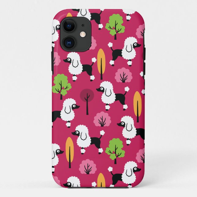 Poodle in the park Case-Mate iPhone case (Back)