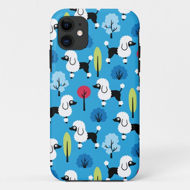 Poodle in the park Case-Mate iPhone case (Back)