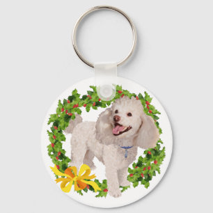 Poodle Key Ring