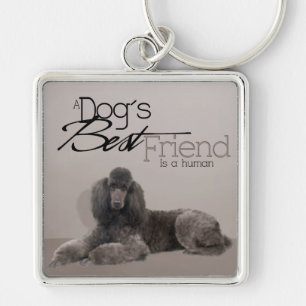 Poodle Keychain