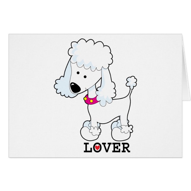 Poodle Lover (Front Horizontal)
