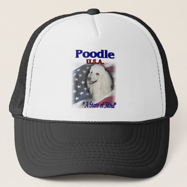 Poodle Lovers Gifts Trucker Hat (Front)