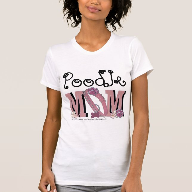 Poodle MOM T-Shirt (Front)
