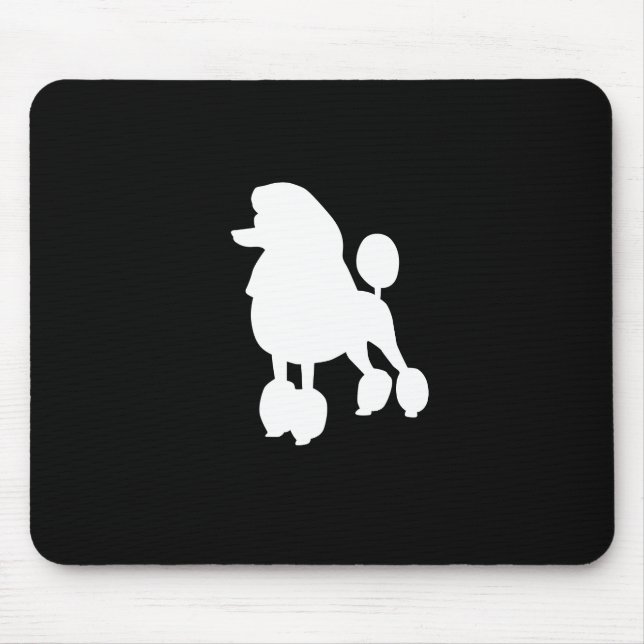 Poodle Mouse Pad (Front)