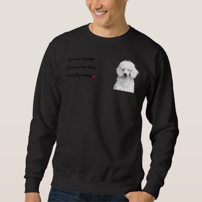 Poodle Mug Sweatshirt (Front)