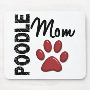 Poodle Mum 2 Mouse Pad