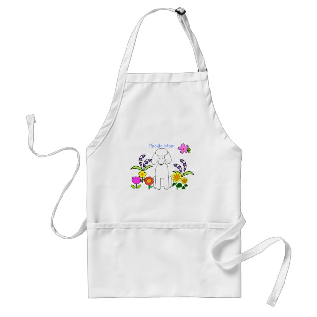 Poodle Mum Apron (Front)