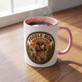Poodle Mum Coffee Mug | Doodle Dog Mum Gift