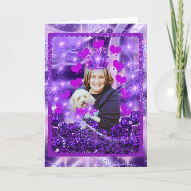 Poodle Mum Happy Mother's Day Card (Front)