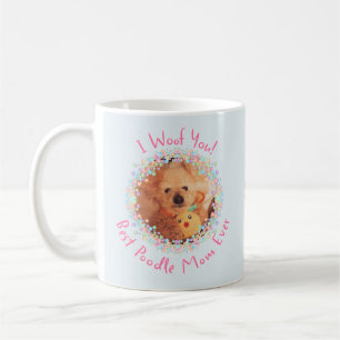 Poodle Mum Mug Personalised Dog Photo & Name