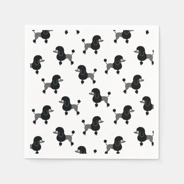 Poodle Napkins (Front)