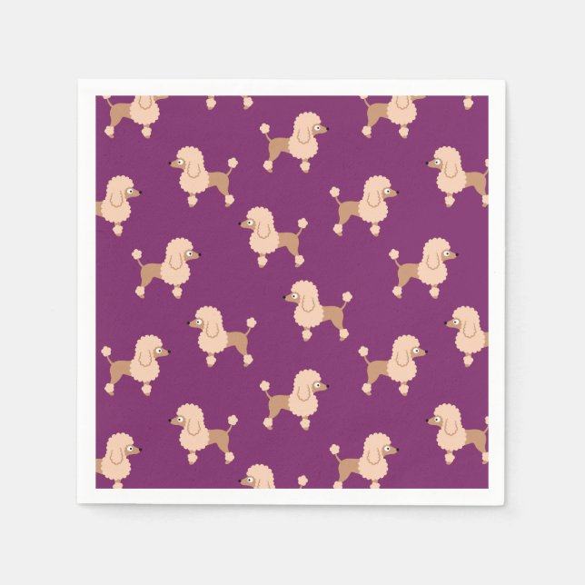 Poodle Napkins (Front)