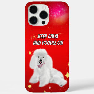 Poodle On  iPhone 16 Pro Max Case
