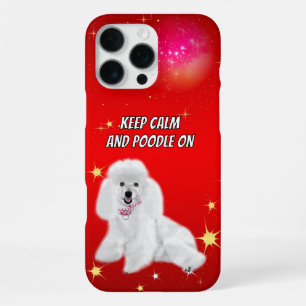 Poodle On iPhone 16 Pro Max Case