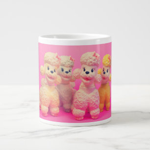 Poodle Parade Large Coffee Mug