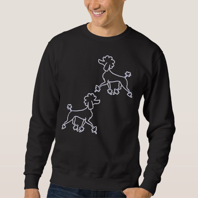 Poodle Parade     Sweatshirt (Front)