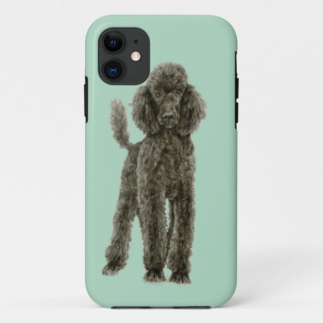 Poodle phone case (Back)