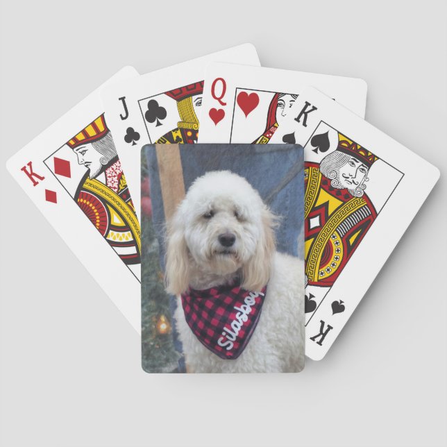 Poodle Playing Cards (Back)