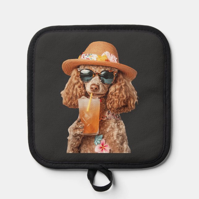 Poodle Pot Holder (Front)