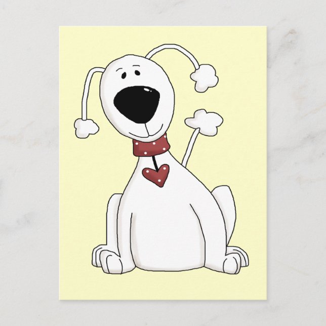 Poodle Power Postcard (Front)