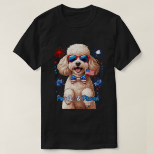 Poodle & Proud – 4th of July Dog T-Shirt