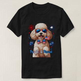 Poodle & Proud – 4th of July Dog T-Shirt