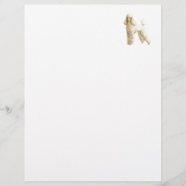 Poodle -- Puppy Clip (Front)