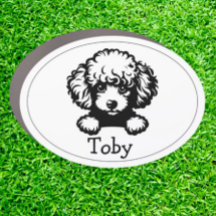 Poodle Puppy Personalised Theme