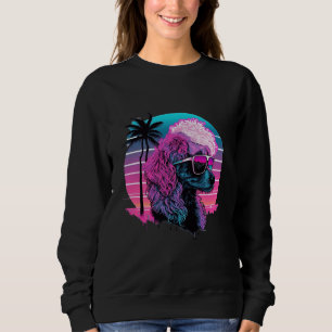 Poodle s Synthwave Dreamland Sweatshirt