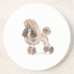 Poodle -- Show Coat Coaster