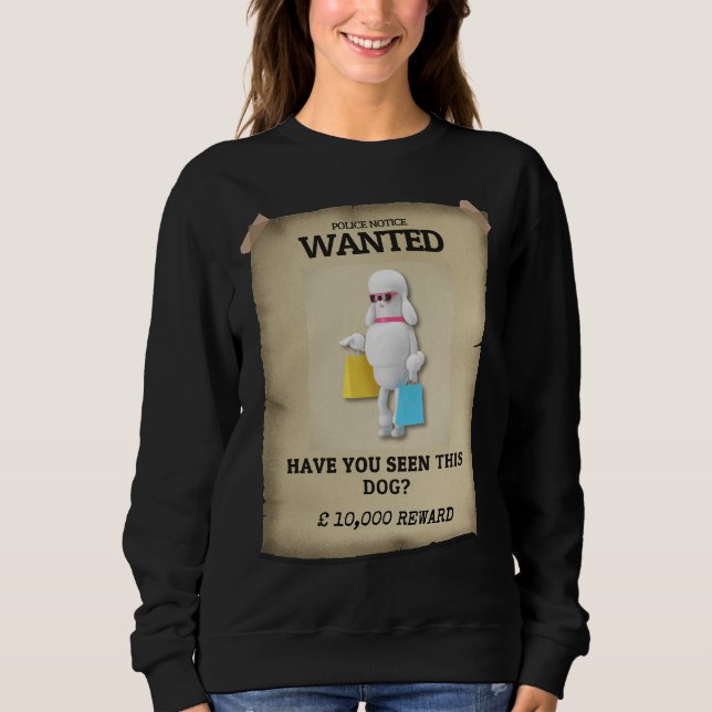 Poodle   T-          Sweatshirt (Front)